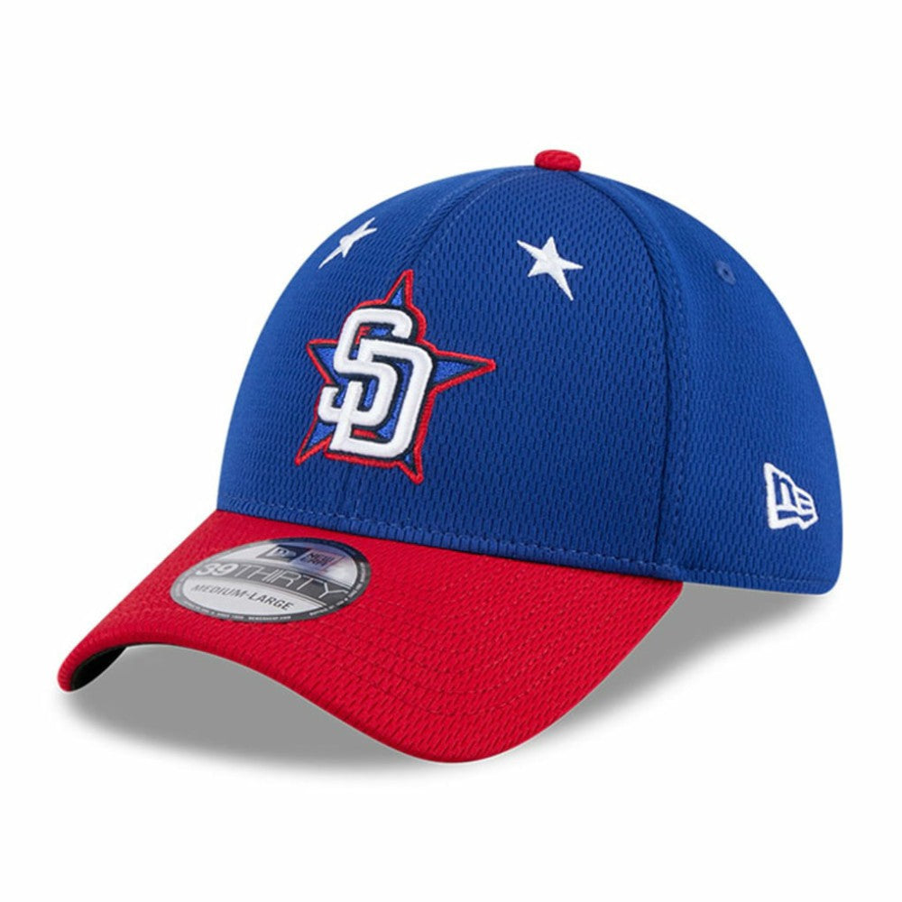 San Diego Padres 2025 MLB All-Star Game Workout 39THIRTY Flex Hat Blue/Red | New Era