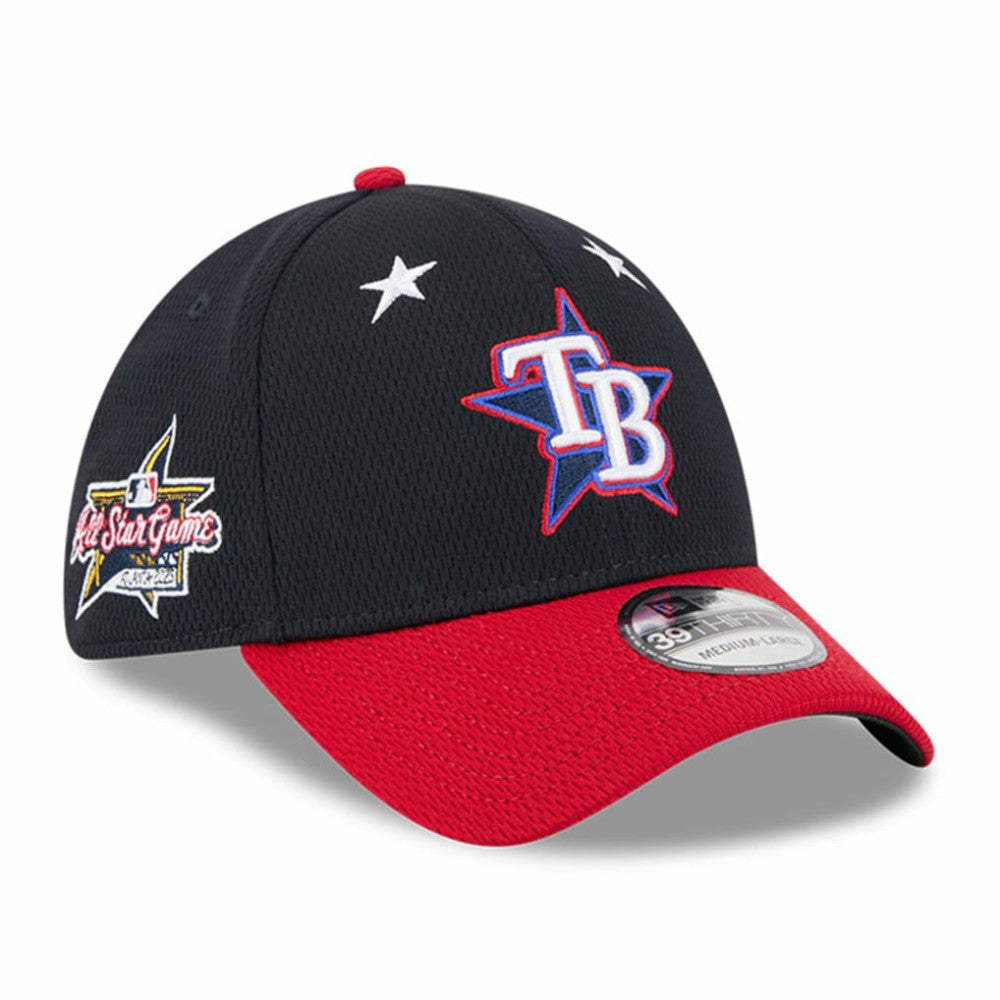 Tampa Bay Rays 2025 MLB All-Star Game Workout 39THIRTY Flex Hat Navy/Red | New Era