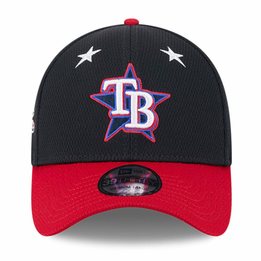 Tampa Bay Rays 2025 MLB All-Star Game Workout 39THIRTY Flex Hat Navy/Red | New Era