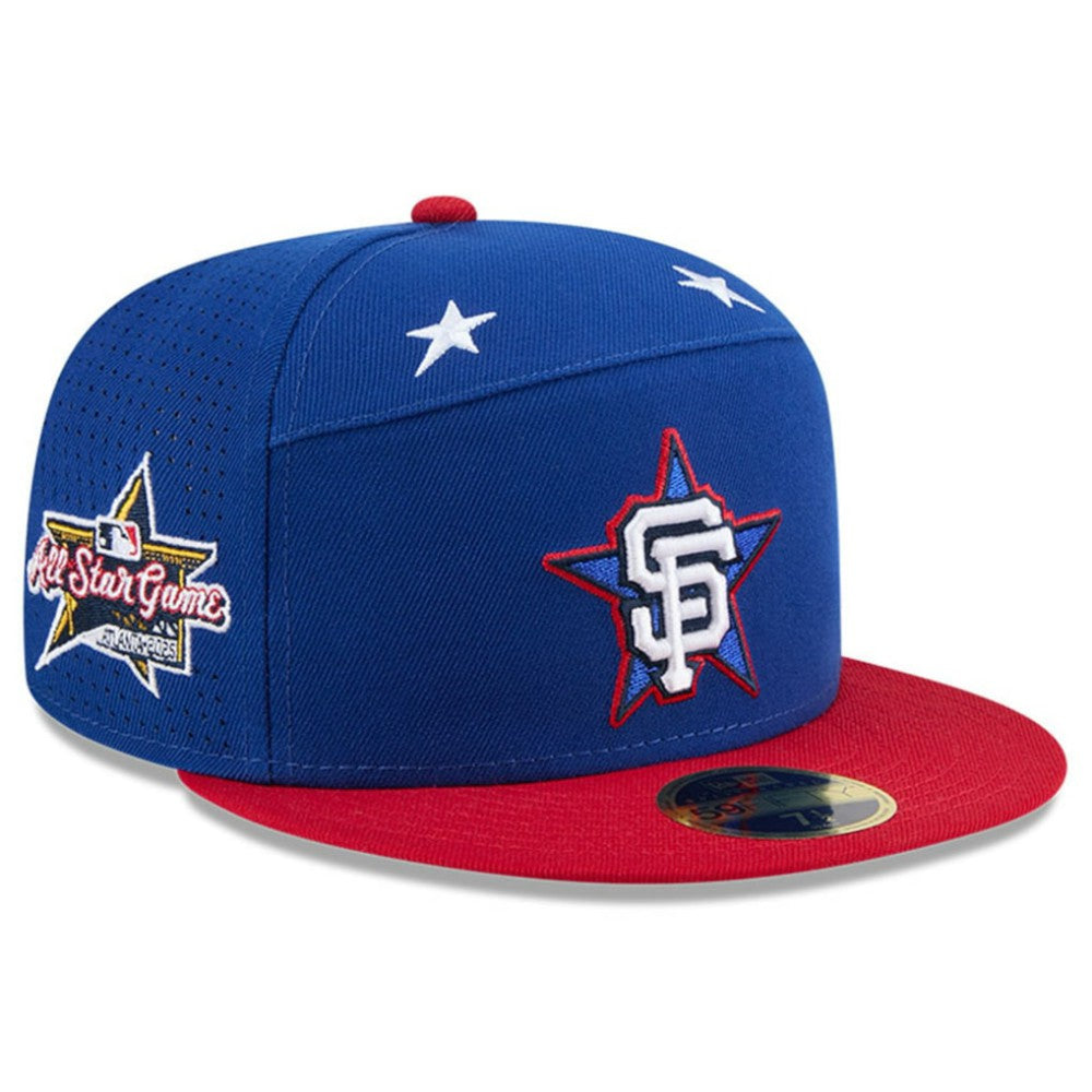 San Francisco Giants 2025 MLB All-Star Game Workout Side Patch 59FIFTY Fitted Hat Blue/Red | New Era