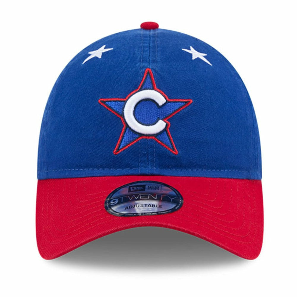 Chicago Cubs 2025 MLB All-Star Game Workout 9TWENTY Adjustable Hat Blue/Red | New Era