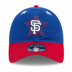San Francisco Giants 2025 MLB All-Star Game Workout 9TWENTY Adjustable Hat Blue/Red | New Era