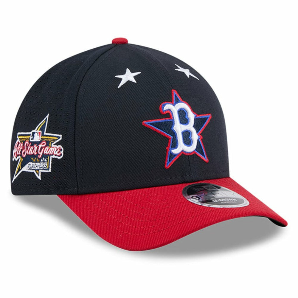 Boston Red Sox 2025 MLB All-Star Game Workout 9FORTY M-Crown Adjustable Hat Navy/Red | New Era
