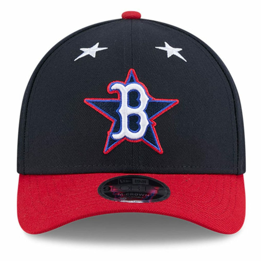 Boston Red Sox 2025 MLB All-Star Game Workout 9FORTY M-Crown Adjustable Hat Navy/Red | New Era