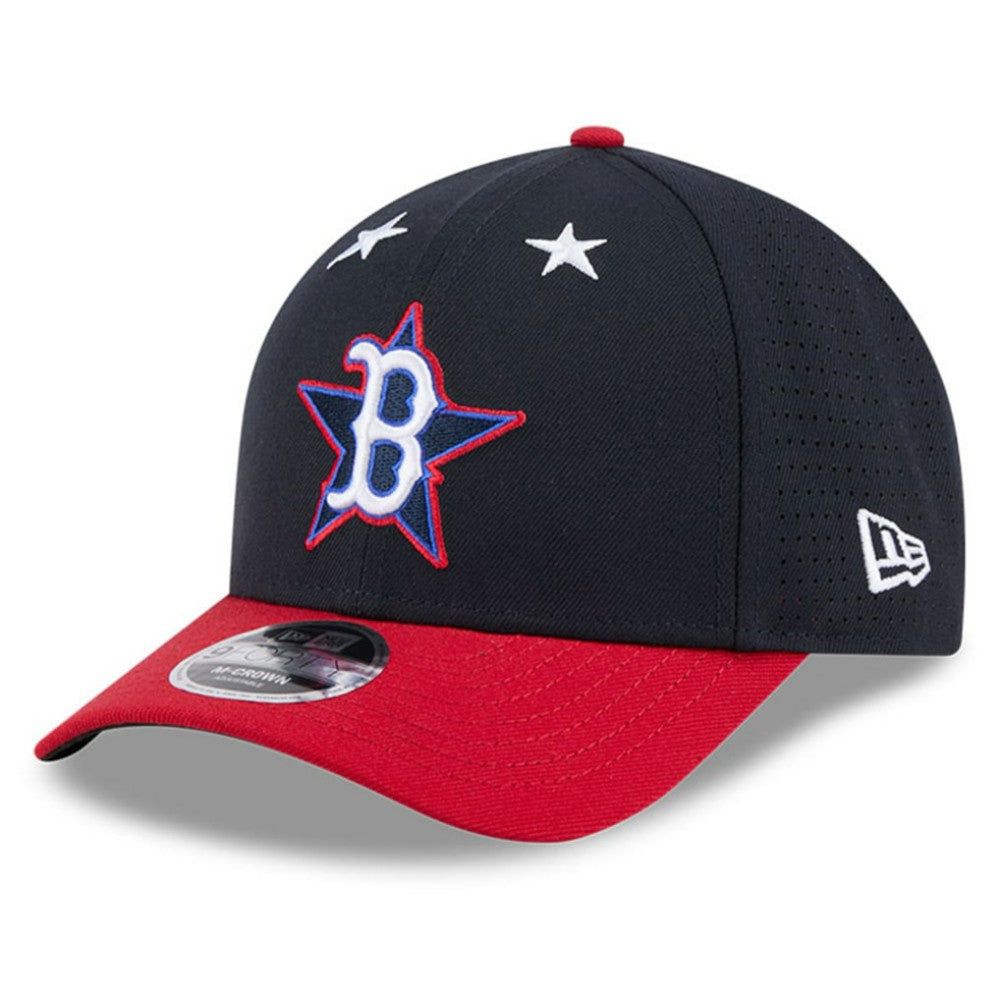 Boston Red Sox 2025 MLB All-Star Game Workout 9FORTY M-Crown Adjustable Hat Navy/Red | New Era