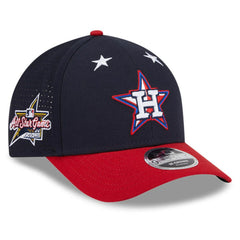 Houston Astros 2025 MLB All-Star Game Workout 9FORTY M-Crown Adjustable Hat Navy/Red | New Era