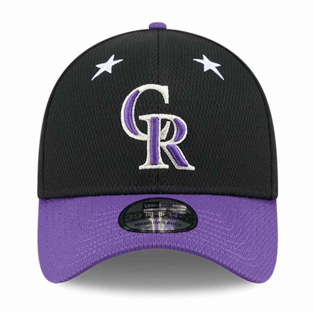 Colorado Rockies 2025 MLB All-Star Game 39THIRTY Flex Hat Black/Purple | New Era