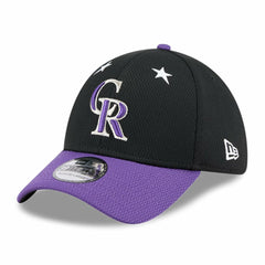 Colorado Rockies 2025 MLB All-Star Game 39THIRTY Flex Hat Black/Purple | New Era