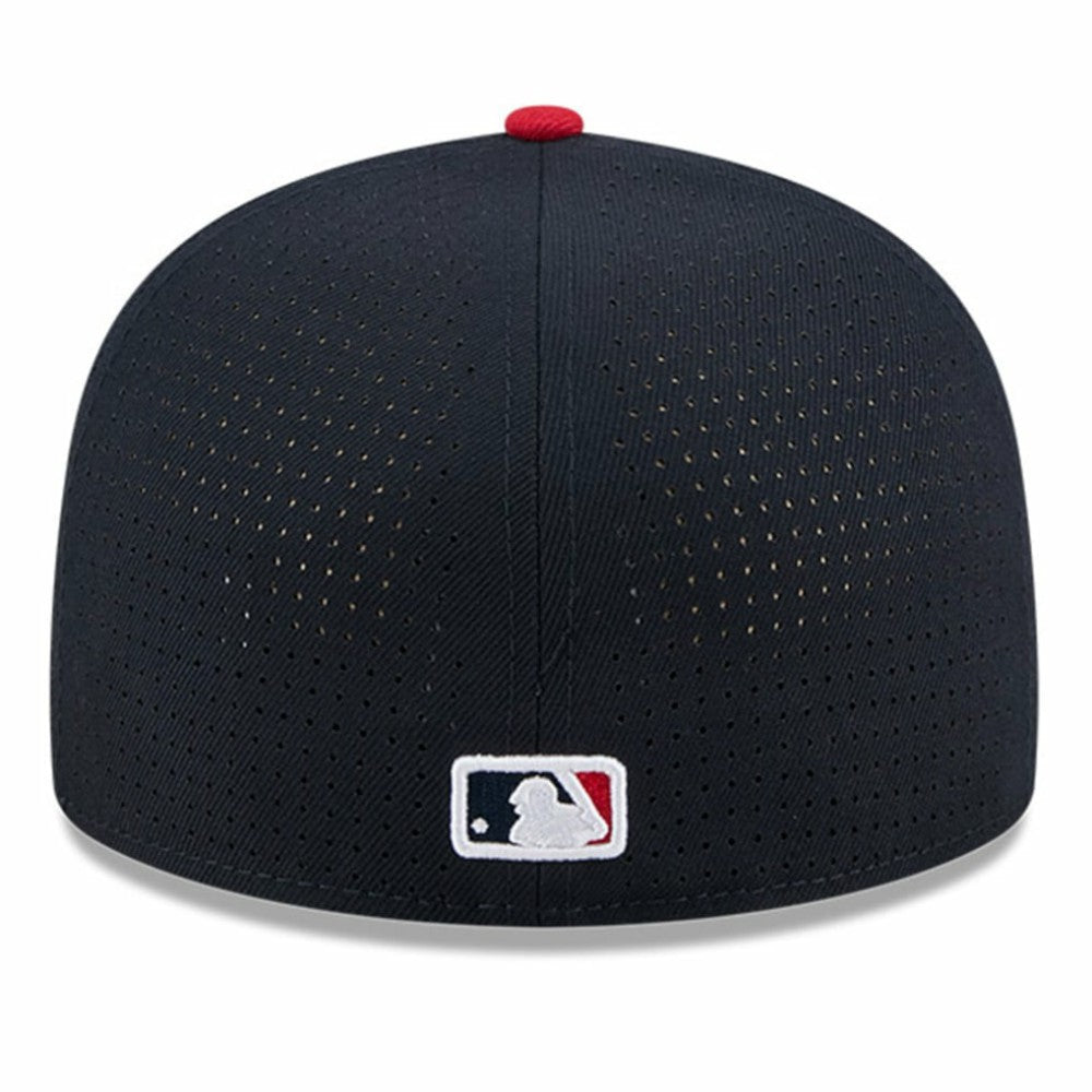 Atlanta Braves 2025 MLB All-Star Game Side Patch 59FIFTY Fitted Hat Navy/Red | New Era