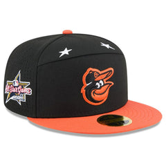 Baltimore Orioles 2025 MLB All-Star Game Side Patch 59FIFTY Fitted Hat Black/Orange | New Era