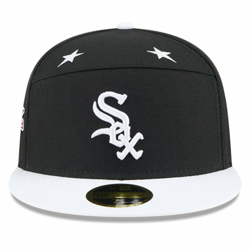Chicago White Sox 2025 MLB All-Star Game Side Patch 59FIFTY Fitted Hat Black/White | New Era