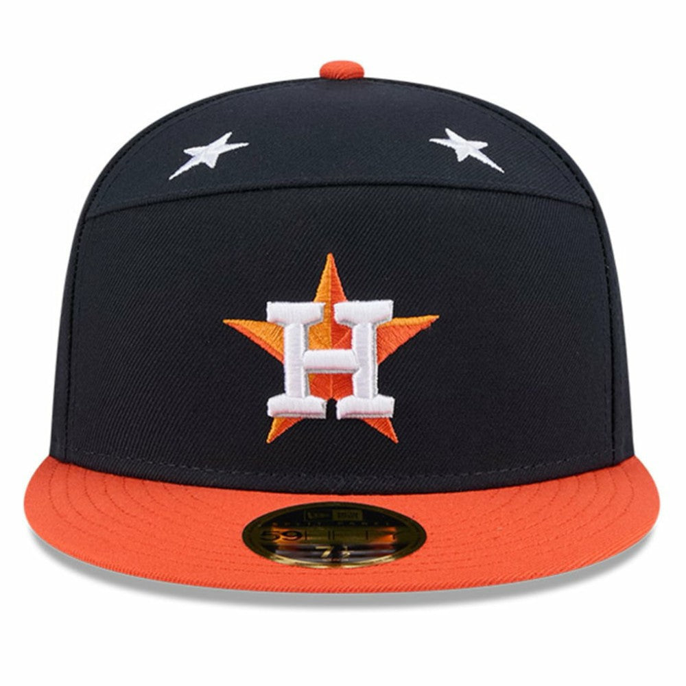 Houston Astros 2025 MLB All-Star Game Side Patch 59FIFTY Fitted Hat Navy/Orange | New Era