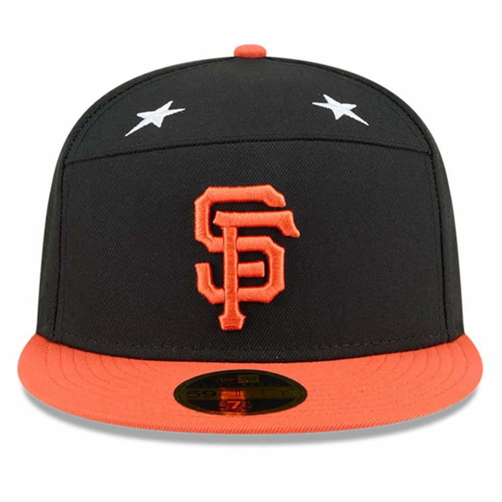 San Francisco Giants 2025 MLB All-Star Game Side Patch 59FIFTY Fitted Hat Black/Orange | New Era