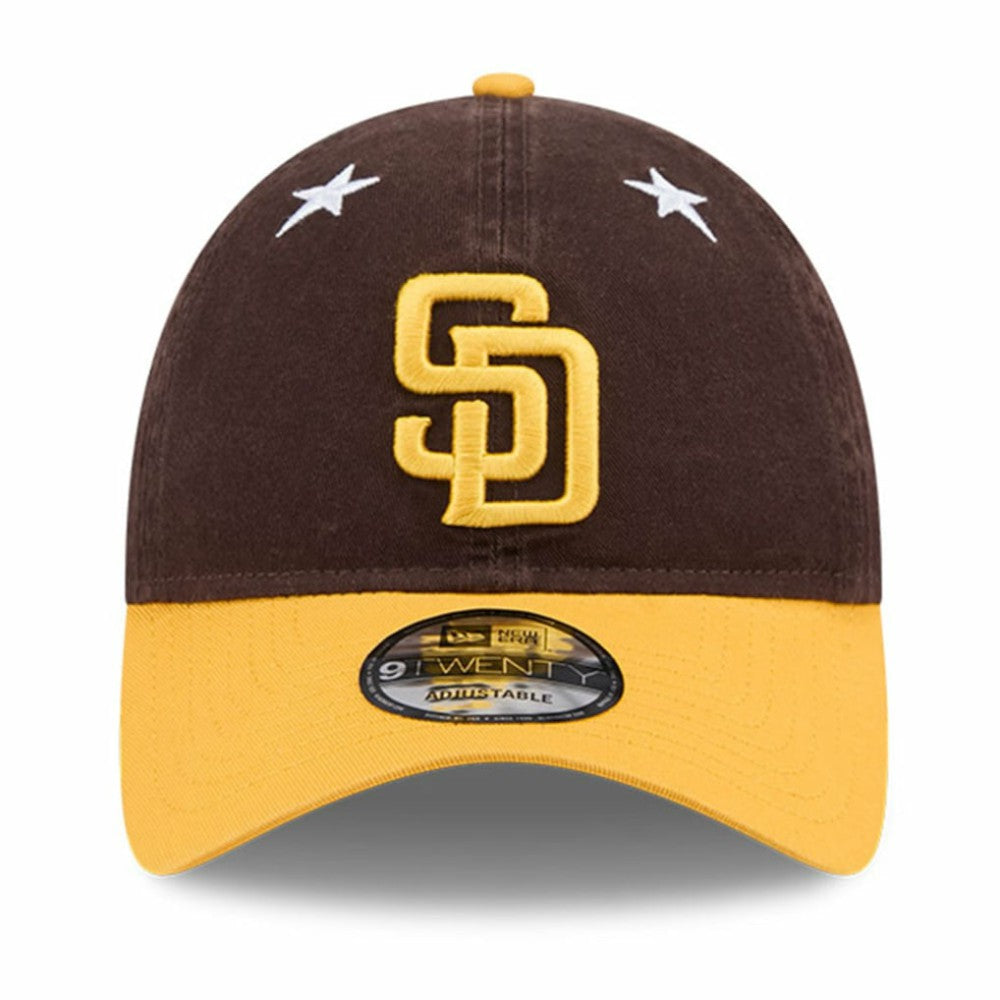 San Diego Padres 2025 MLB All-Star Game 9TWENTY Adjustable Hat Brown/Gold | New Era