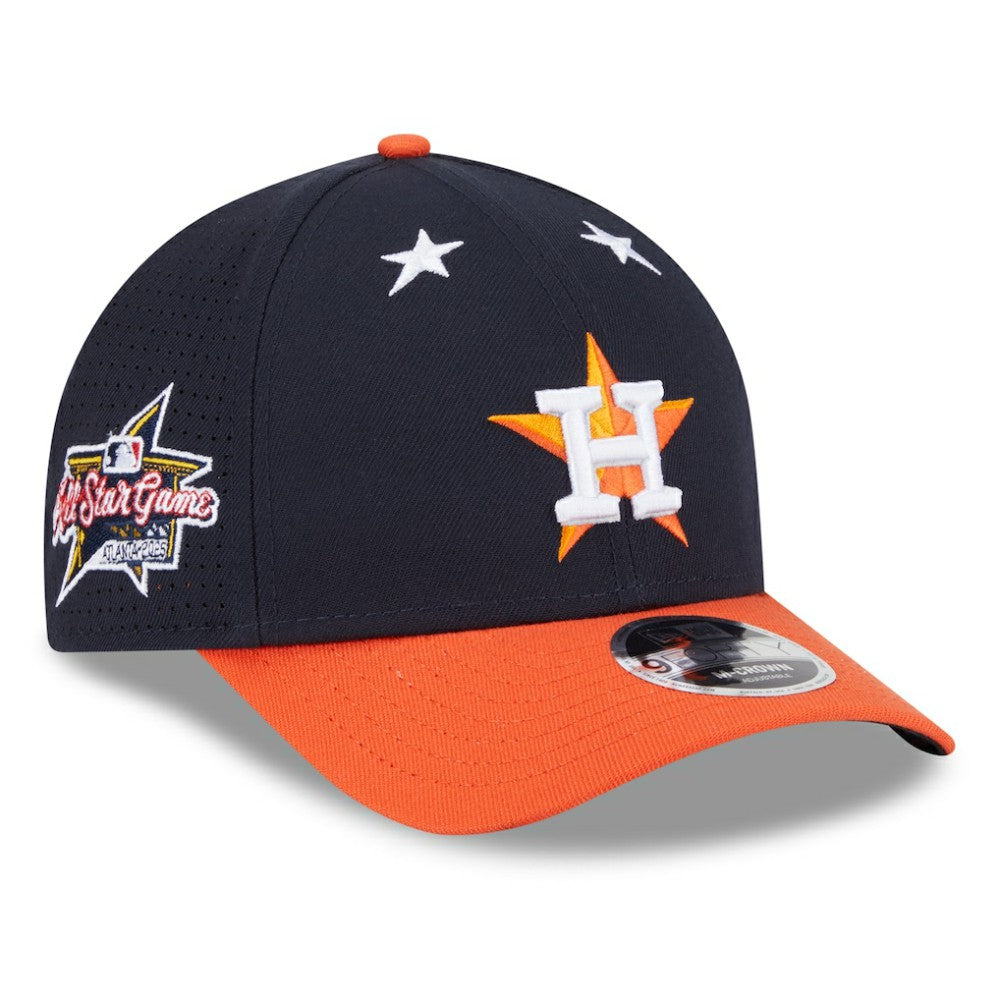 Houston Astros 2025 MLB All-Star Game 9FORTY M-Crown Adjustable Hat Navy/Orange | New Era