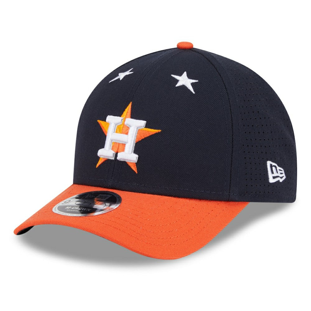 Houston Astros 2025 MLB All-Star Game 9FORTY M-Crown Adjustable Hat Navy/Orange | New Era
