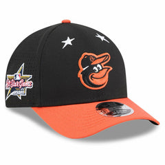 Baltimore Orioles 2025 MLB All-Star Game 9FORTY M-Crown Adjustable Hat Black/Orange | New Era