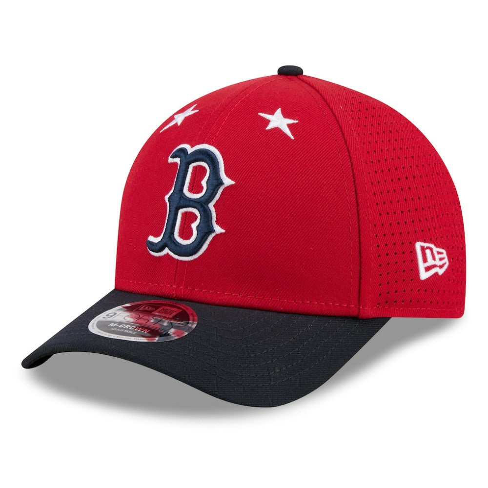 Boston Red Sox 2025 MLB All-Star Game 9FORTY M-Crown Adjustable Hat Red/Navy | New Era