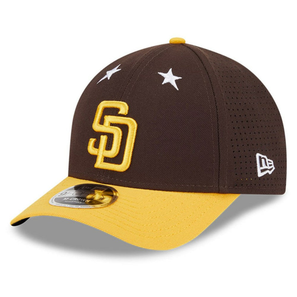 San Diego Padres 2025 MLB All-Star Game 9FORTY M-Crown Adjustable Hat Brown/Gold | New Era