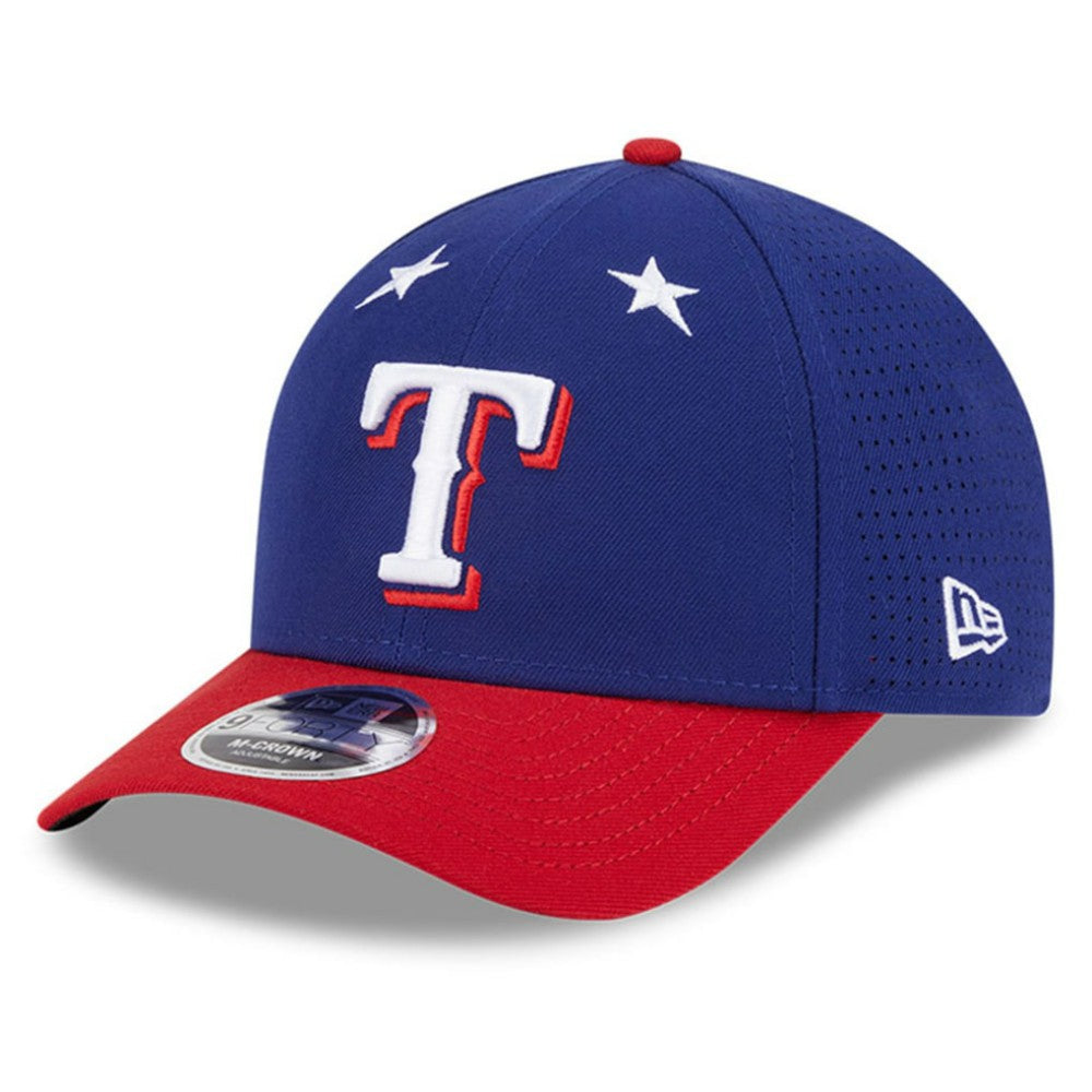 Texas Rangers 2025 MLB All-Star Game 9FORTY M-Crown Adjustable Hat Royal/Red | New Era