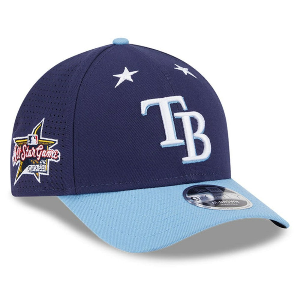 Tampa Bay Rays 2025 MLB All-Star Game 9FORTY M-Crown Adjustable Hat Navy/Light Blue | New Era