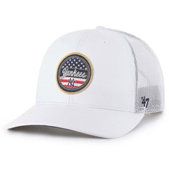 New York Yankees Homage Adjustable Trucker Hat White | 47 brand