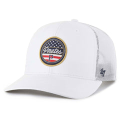Pittsburgh Pirates Homage Adjustable Trucker Hat White | 47 brand