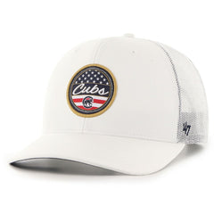 Chicago Cubs Homage Adjustable Trucker Hat White | 47 brand