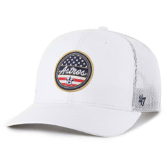 Houston Astros Homage Adjustable Trucker Hat White | 47 brand