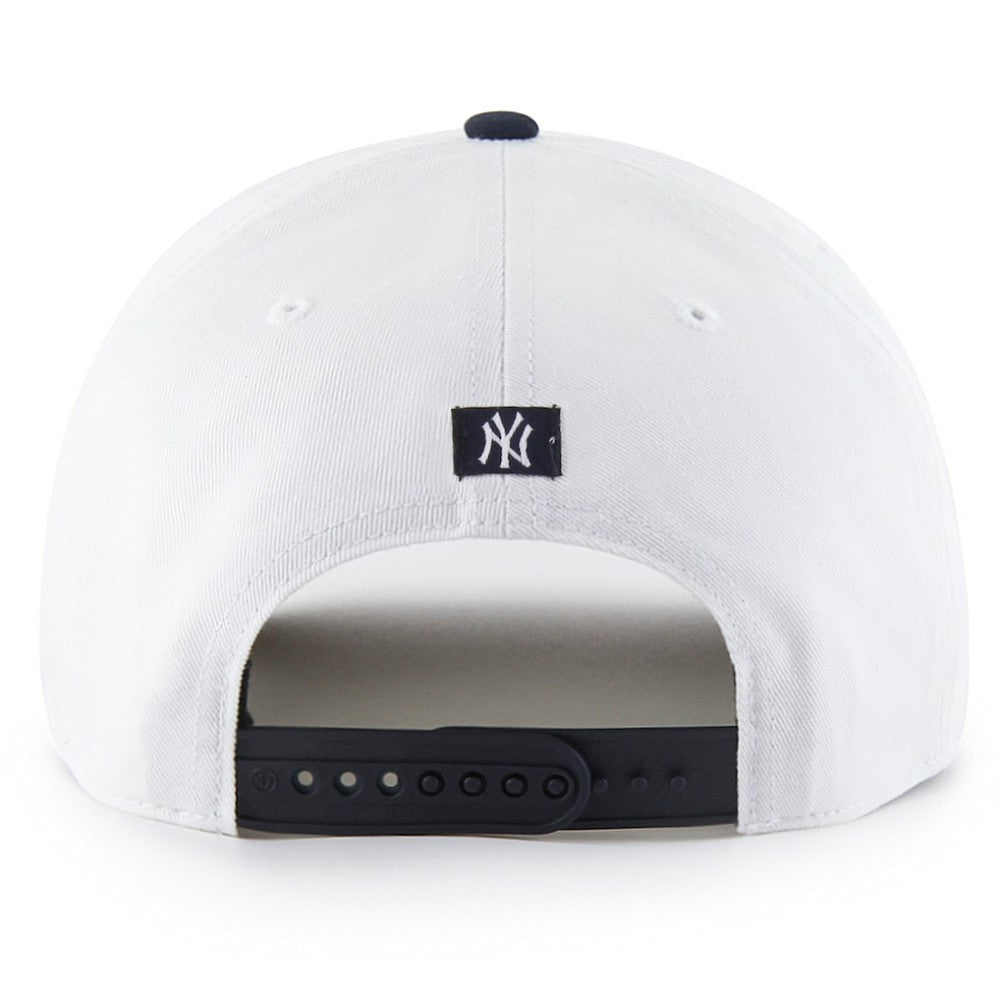 New York Yankees Patriotic Overhand Hitch Adjustable Hat White | 47 brand