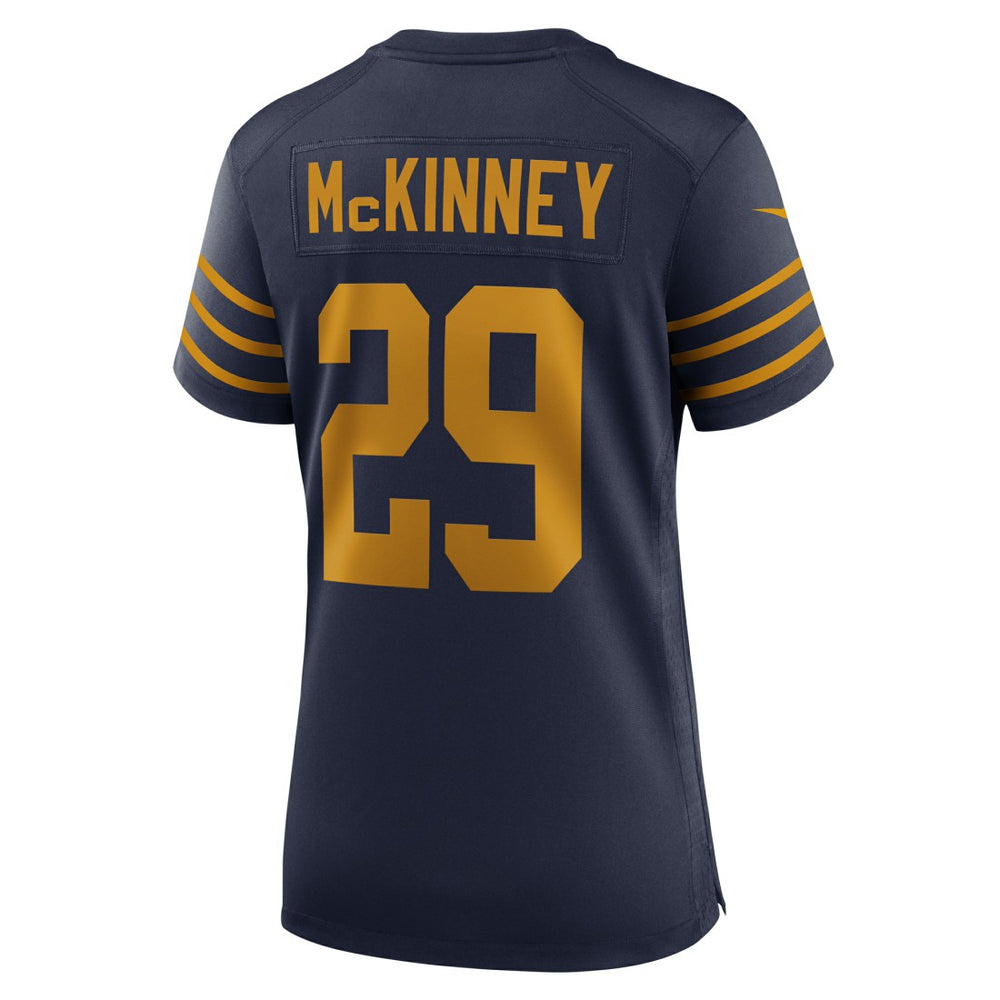 Xavier McKinney Green Bay Packers Women's The 1923 Classic Game Jersey - Navy