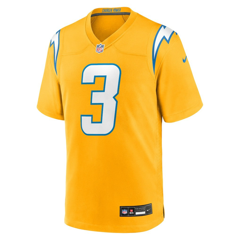 Derwin James Jr. Los Angeles Chargers Alternate Charger Power Game Player Jersey - Gold