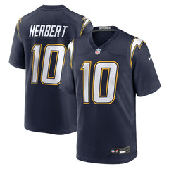 Justin Herbert Los Angeles Chargers Alternate Super Chargers Game Player Jersey - Navy