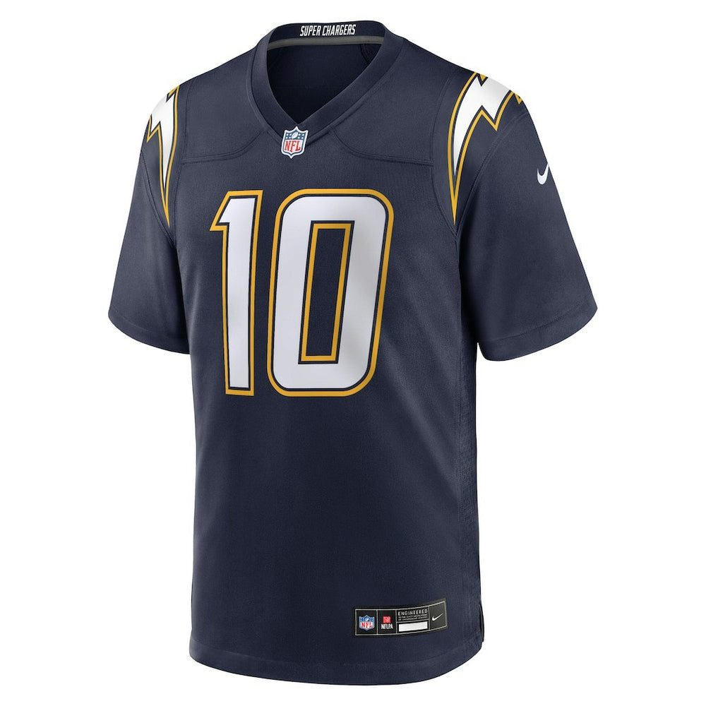 Justin Herbert Los Angeles Chargers Alternate Super Chargers Game Player Jersey - Navy