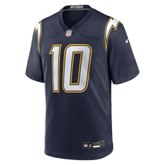 Justin Herbert Los Angeles Chargers Alternate Super Chargers Game Player Jersey - Navy