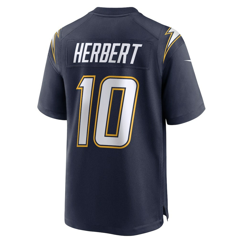 Justin Herbert Los Angeles Chargers Alternate Super Chargers Game Player Jersey - Navy