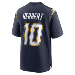 Justin Herbert Los Angeles Chargers Alternate Super Chargers Game Player Jersey - Navy