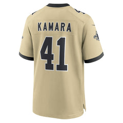 Alvin Kamara New Orleans Saints Gameday Golds Alternate Game Player Jersey - Gold