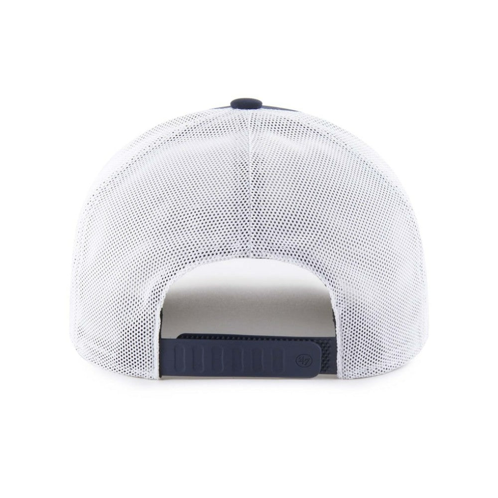 Atlanta Braves Gimmie Golf Trucker Adjustable Hat Navy | 47 brand