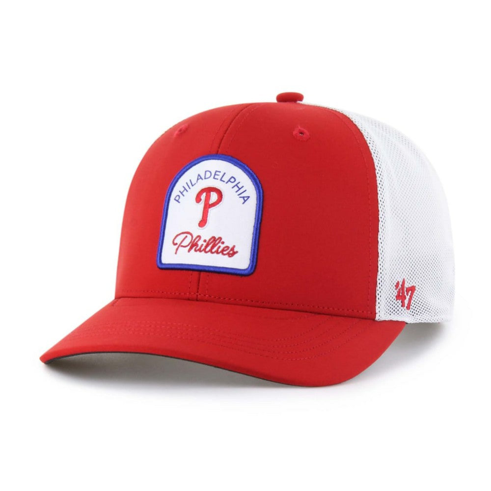 Philadelphia Phillies Gimmie Golf Trucker Adjustable Hat Red | 47 brand
