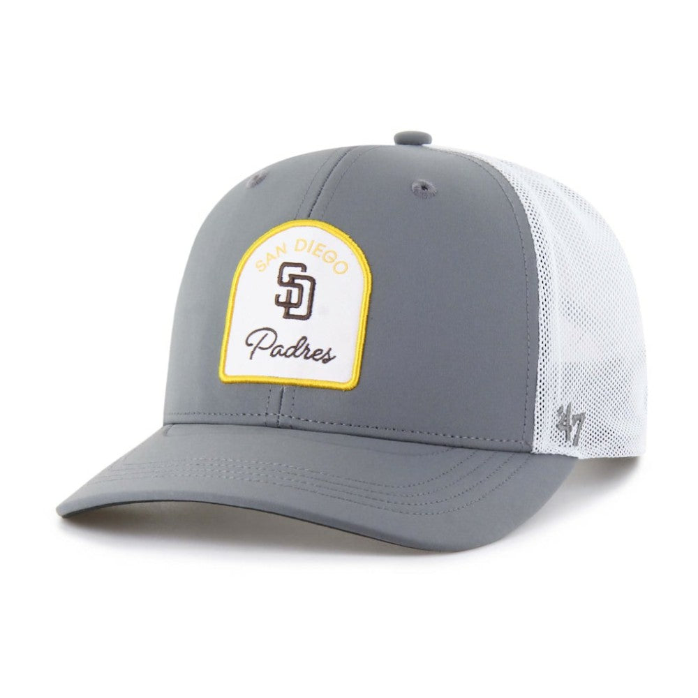San Diego Padres Gimmie Golf Trucker Adjustable Hat Gray | 47 brand