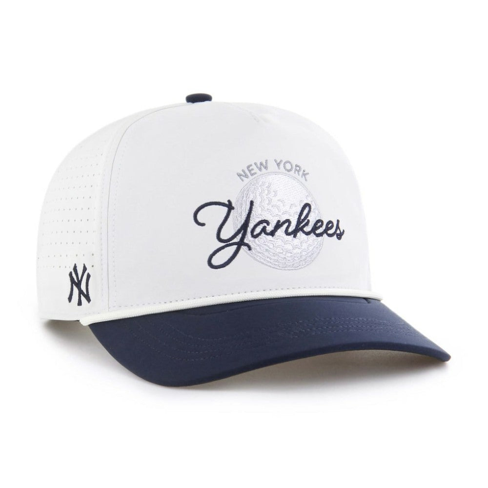 New York Yankees Gimmie Golf Hitch Rope Adjustable Hat White/Navy | 47 brand