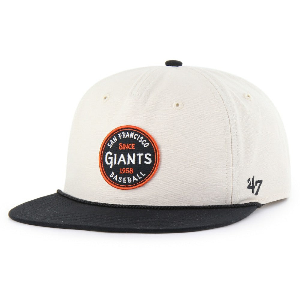 San Francisco Giants Payson Captain Adjustable Hat Cream | 47 brand