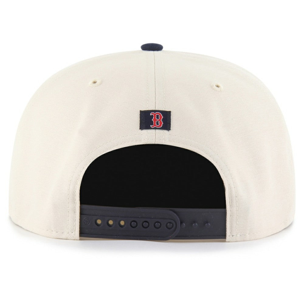 Boston Red Sox Payson Captain Snapback Hat Natural | 47 brand
