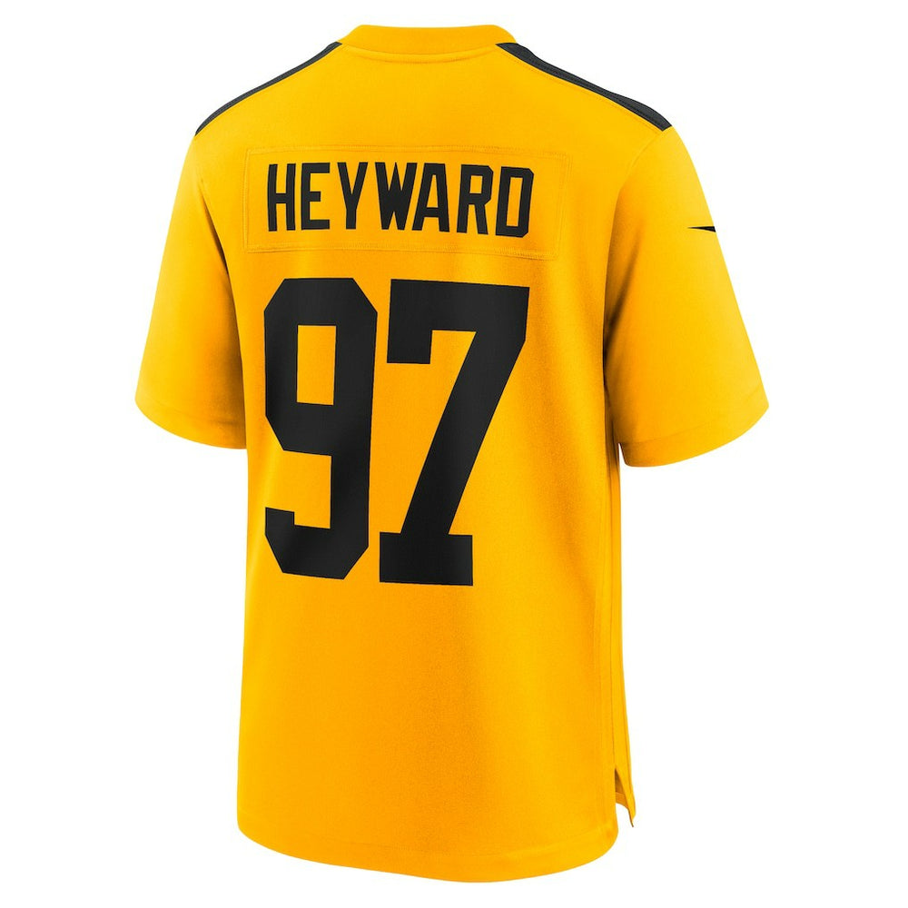 Cameron Heyward Pittsburgh Steelers Alternate 1933 Throwback Game Jersey - Gold