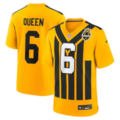 Patrick Queen Pittsburgh Steelers Alternate 1933 Throwback Game Jersey - Gold