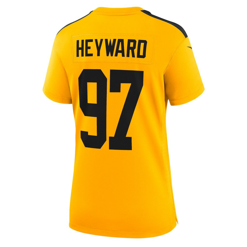 Cameron Heyward Pittsburgh Steelers Women's Alternate 1933 Throwback Game Jersey - Gold