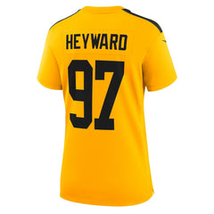 Cameron Heyward Pittsburgh Steelers Women's Alternate 1933 Throwback Game Jersey - Gold