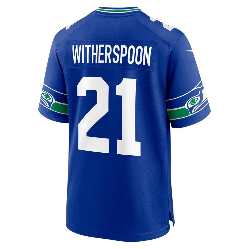 Devon Witherspoon Seattle Seahawks Alternate 50th Season Game Jersey - Royal