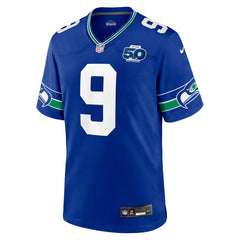 Kenneth Walker III Seattle Seahawks Alternate 50th Season Game Jersey - Royal